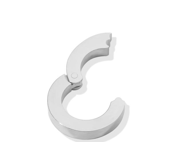 Verschluss RUND - silber